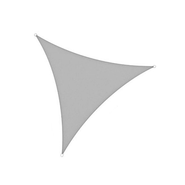 Trekantet vanntett UV-beskyttelse solseil 3x3x3m (Triangular) Grey