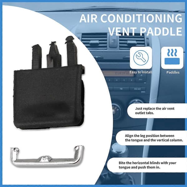 Front Luftventil Uttak Klips, Reparasjonssett for Toyota Corolla 2009-13