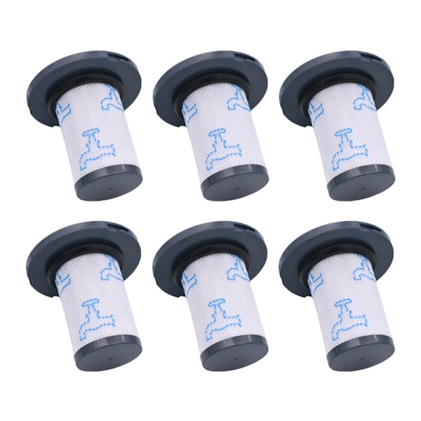 6 st Tvättbara Filter för ZR009007 X-Force Flex 14.60 11.6 Sladdlösa Dammsugare Delar Tillbehör