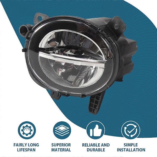 Pari auton etu LED sumuvaloa sumuvalaisin DRL-ajovalo - BMW F20 F22 F30 F35 LCI W LED-polttimoille 631