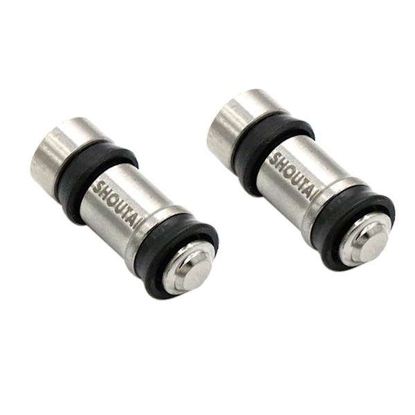 2X Cykel Titanlegering Bromsskivspak Kolv Reparationsdel för DEORE M785 M8000 SLX M7000 Cykel P