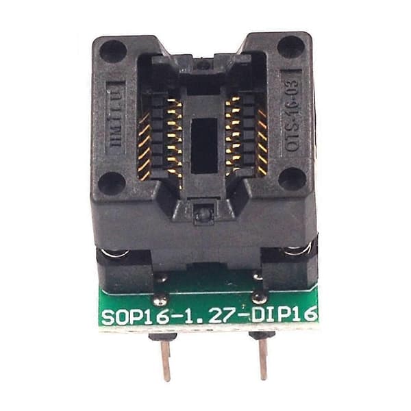 SOP16 TIL DIP16 IC Programmer Adapter Socket 150Mil Chip Programmer SOP16-1.27 Adapter Socket til DIP1