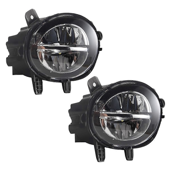 Pari auton etu LED sumuvaloa sumuvalaisin DRL-ajovalo - BMW F20 F22 F30 F35 LCI W LED-polttimoille 631