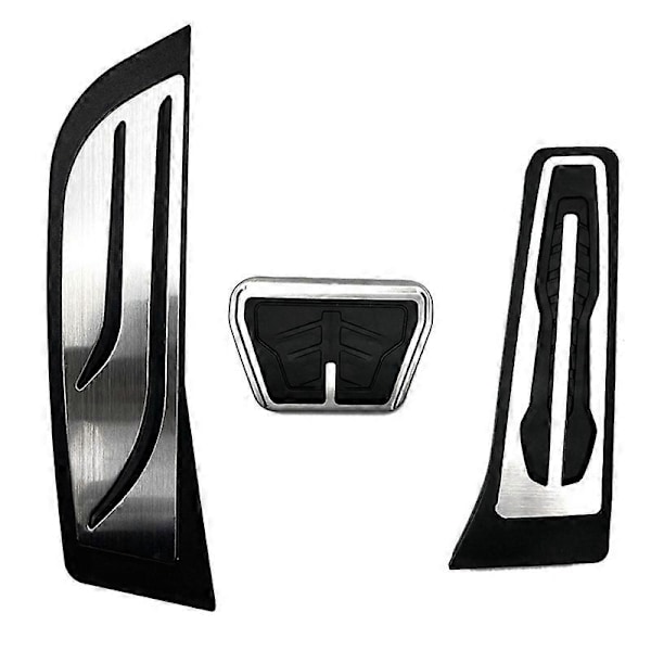 Bränsle Bromspedal Fotstöd Pedaler Plattöverdrag RHD för BMW 1 2 3 4 5 7-serien X3 X4 X5 X6 F30 F10 E39