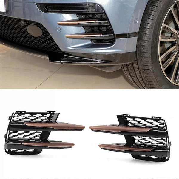 For Land Rover Range Rover Velar 2017-2023 Front Tåkelys Støtfangerdeksel Tåkelys Grill Left