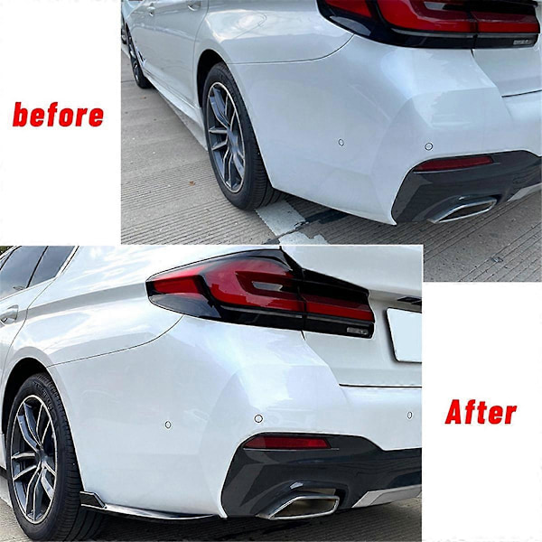 Bakre stötfångare läpp vinkel diffusor splitter spoiler skydd för BMW- 5-serie G30 M-Tech 525I 530I 540