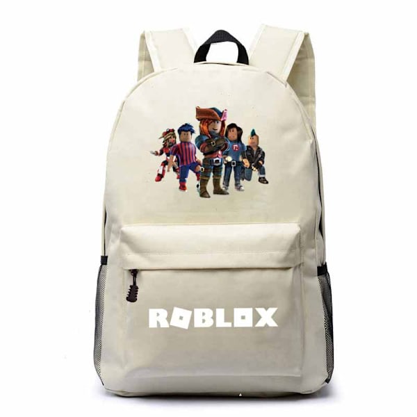 Roblox Reppu Mochila Lasten Tilavat Laukut-2 Beige 3