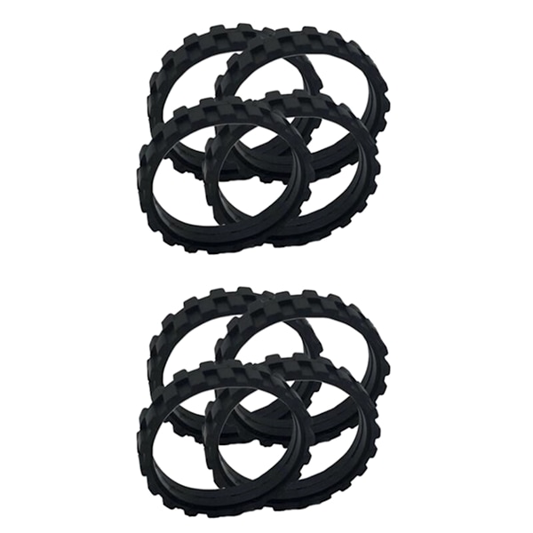 8 stk. dekk for IROBOT ROOMBA robotstøvsuger hjul serie 500 600 700 800 I7 S9 iRobot hjul reservedeler