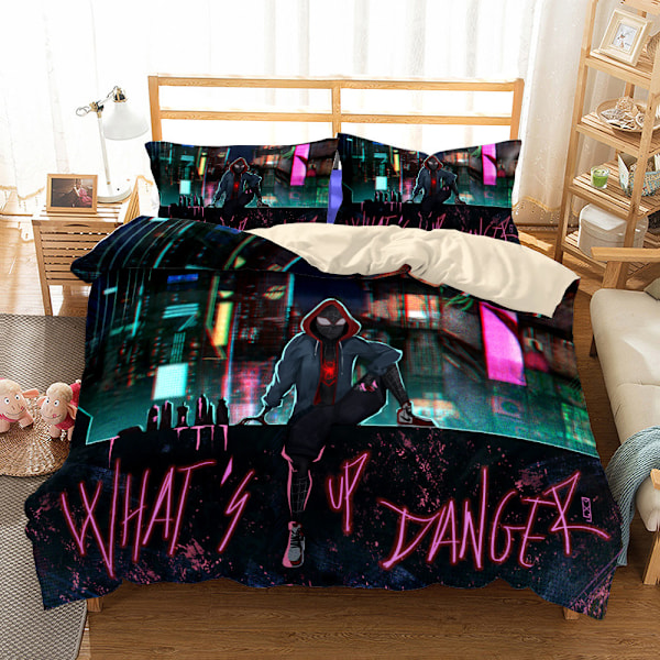 Marvel Spider-Man New Universe Täcke Set -verse6 SINGLE 135x200cm