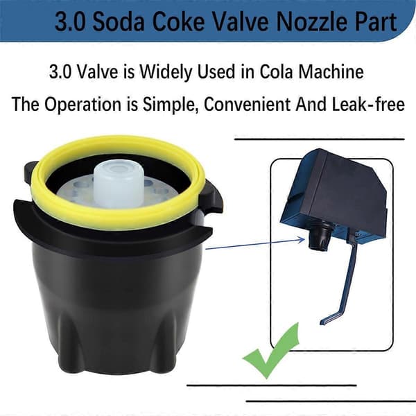 LEV 3.0 Ventil Dyse 28545 Diffuser 28368 Intern Mixer Del, til Cola Maskine Indre Ydre Ventil 2Set