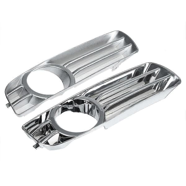 2 stk. krom frontfanger tåkelys kjørelys trimdeksel for Chrysler 300 2005-2010