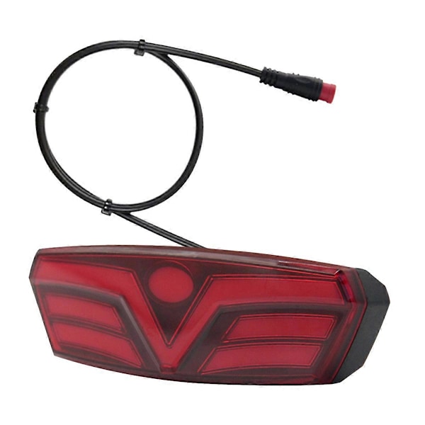LED Bagagehållare Lampa för Mountainbike Vattentät Cykel Bakre Säte Reflex Bakljus Nattcykling