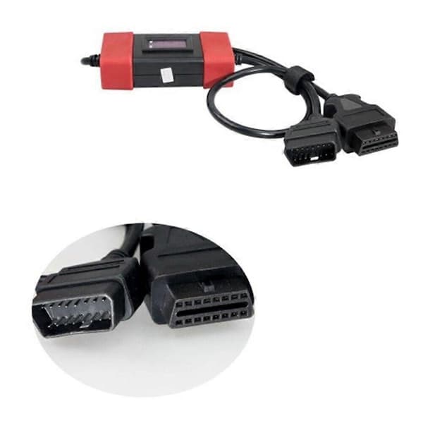 Kuorma-autoadapteri 24V 12V Obd2 16Pin Jännitekaapeli Easydiag/Dual raskaan kaluston kuorma-autoadapterille