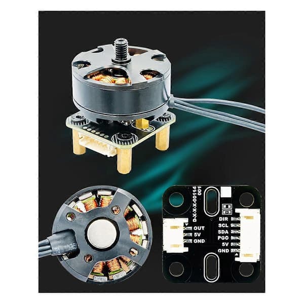 Til Makerbase Gimbal Motor 2808 med Encoder AS5600 til SimpleFOC