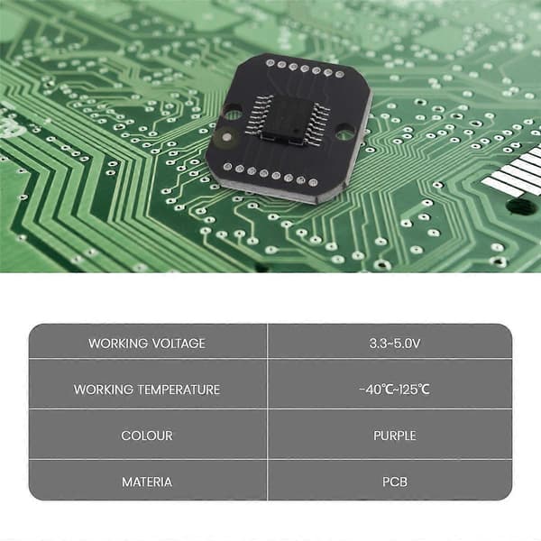 MT6835 Magnetisk Encoder Modul PWM/SPI Børsteløs Motor 21BIT Encoder Kan Erstatte AS5048