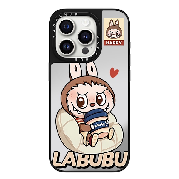 LABUBU mønstrede telefondeksler for forskjellige iPhone-modeller E iPhone 13 Pro Max