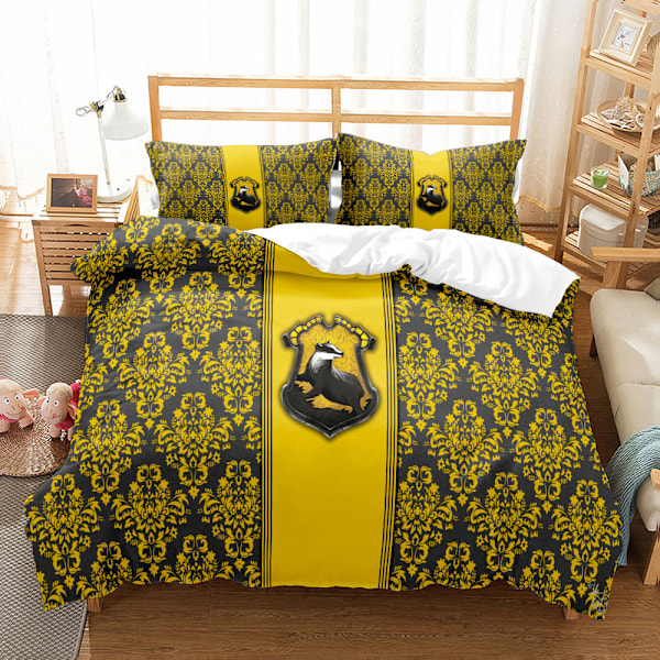 Harry Potter og Trollmannskolens Digitale Trykk Dynetrekksett - Hufflepuff1 large220x240