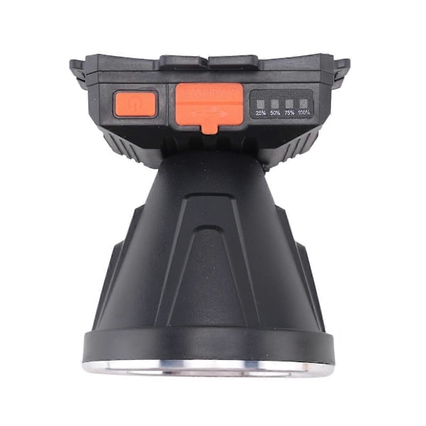 Kraftfull LED Pannlampa Super Stark Vuxen USB Strålkastare Vattentät Utomhuslampa F