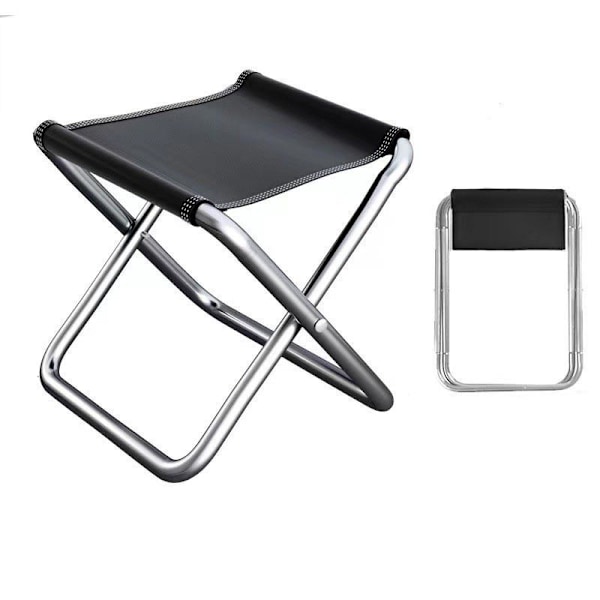 Kompakt hopfällbar pall, hopfällbar pall för utomhusbruk, liten bärbar hopfällbar pall, campingpall Medium size