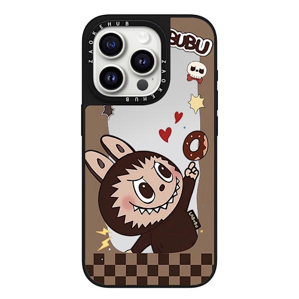 LABUBU mønstrede telefondeksler for forskjellige iPhone-modeller B iPhone 13 Pro Max