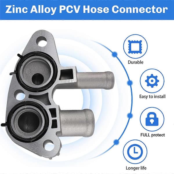 Bil Zink Legering PCV Slangeforbindelse Olie Vandseparator Forbindelse 11821AA660 til Subaru Forester Impre
