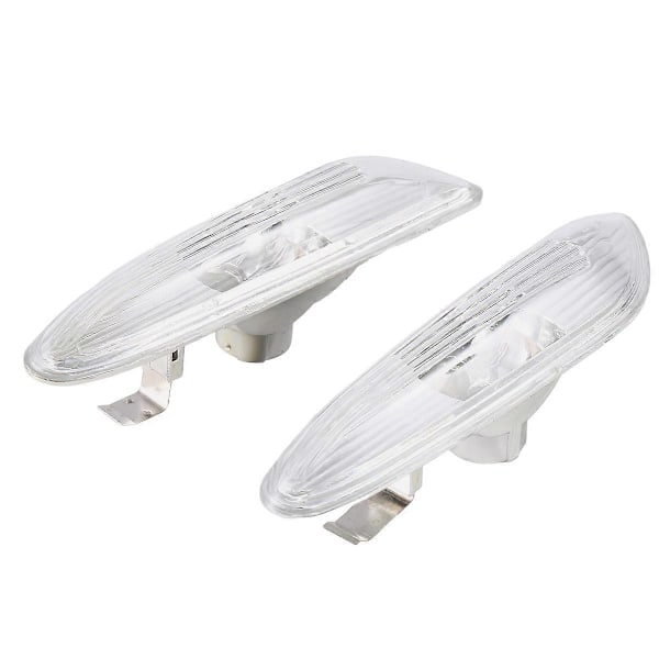 Klara Blinkers Sidomarkeringsljus Indikator Blinkers för BMW 5-serie E60 E61 2004-2009 6313