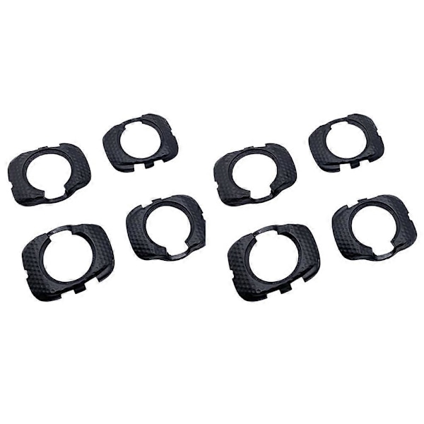 4 Par Anti-Slip Cykelsko Klamper Beskyttelsescover til Zero Aero Quick Release Cykelpedal