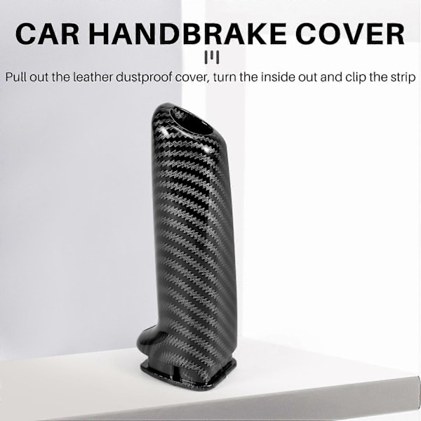 Til Bmw E46 E90 E92 E60 E39 F30 F34 F10 F20 Tilbehør Universal Carbon Fiber Bil Håndbremsegreb C