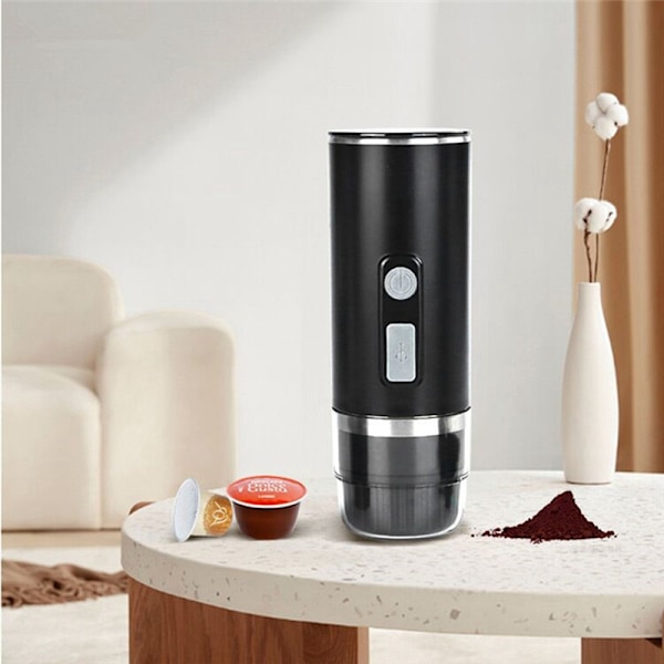 Bærbar Kaffemaskin - Elektrisk Espressomaskin - Dobbel Bruk A
