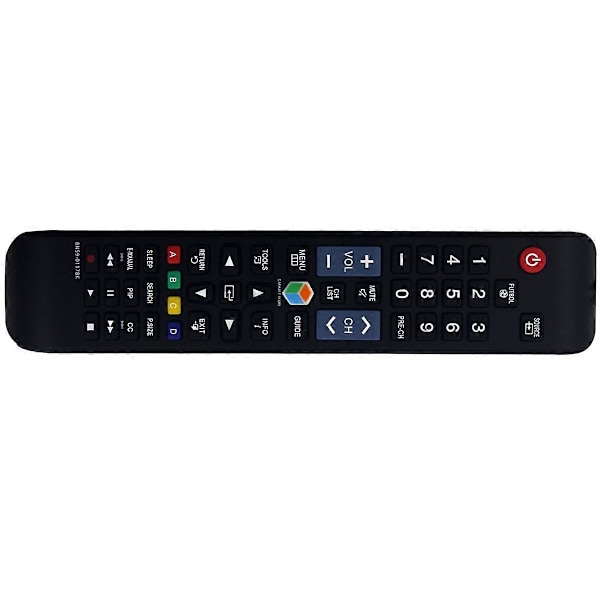 BN59-01178K Fjärrkontroll Ersättning för Samsung TV UN32H4303AH UN55ES6100 UN40FH5303F UN48H4203 UN32H Black
