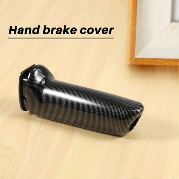 For E46 E90 E92 E60 E39 F30 F34 F10 F20 Tilbehør Universal Håndbremsgrepdeksel i Karbonfiber for Bil
