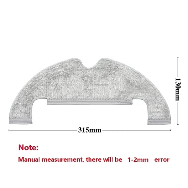 Til Xiaomi Robotstøvsuger X10 Robotstøvsuger Hepa Filter Moppeklud Klude Støvposer Reservedele