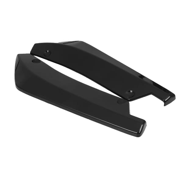 2st Universal Bil Bakre Stötfångare Läpp Diffuser Splitter Spoiler Repskydd