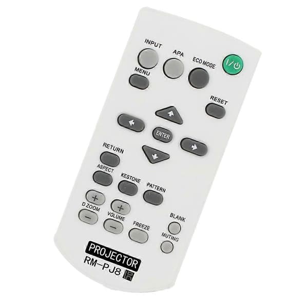 Erstatningsfjernkontroll for Sony trådløs bryterprojektor