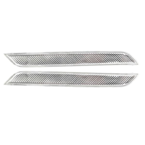 2 stk. Euro Klar Linse Front Støtfanger Side Markør Reflektor Lamper for BMW E71 X6 E70 X5M 2008-2014 Erstatning