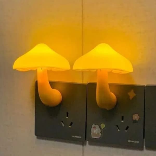 Soppnattlys, sett med 2, plug-in, for barn, voksne, babyer, soverom