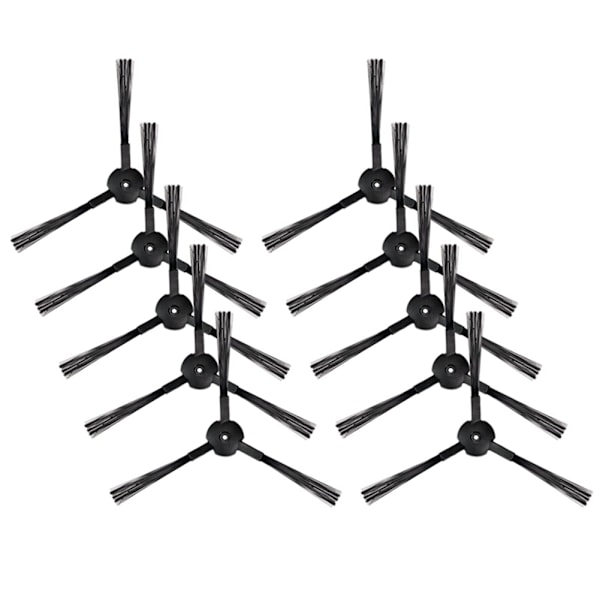 10 stk. sidebørsteudskiftning til ILIFE V3 V3S A4 A4S Pro V5 V5S Pro robotstøvsuger