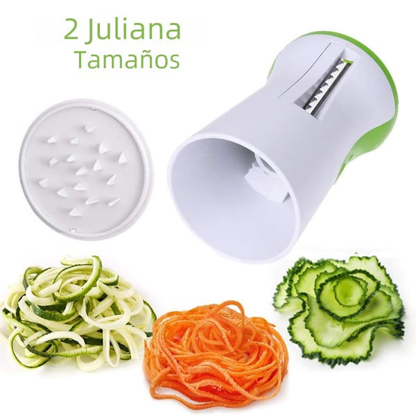 Lmetjma Rustfritt Stål Maple Spiralizer for Grønnsaker og Frukt, Miljøvennlig og Holdbart Kjøkkenverktøy for Gulrotpastamaskin KC0335