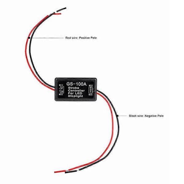 Bil Gs-100A LED Bremselys Blink Kontroller
