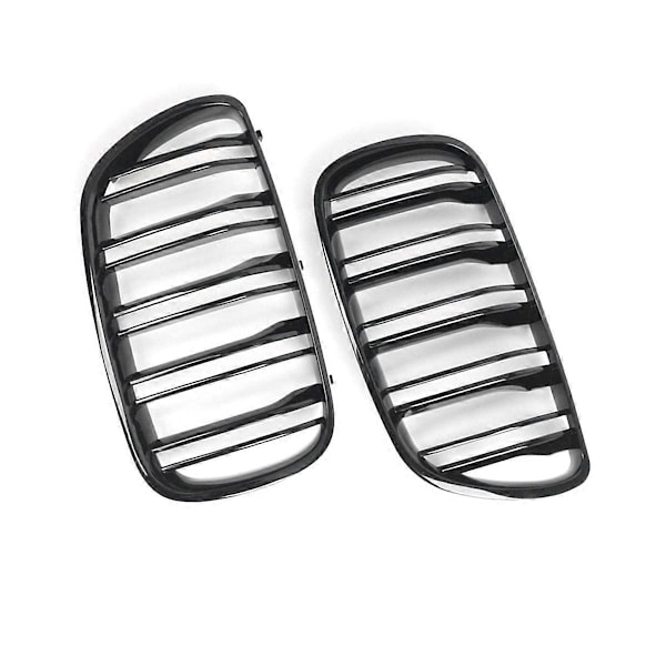 1 par bil front nyre grill blank sort motorhjelm grill til BMW X3 E83 diesel benzin SUV 2007-2