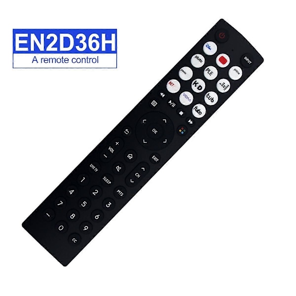 EN2D36H Fjärrkontroll för Hisense Smart TV 40A35HUV 43A6GV 32A45GV 50A6GV 65A6GV 43A45GV 55A6GV 32A Black