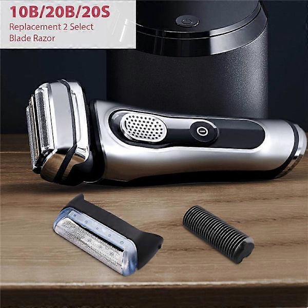 Rakapparat/Rakhyvel Folie & Skärblad Ersättning För Braun 10B/20B/20S, Rakapparat Ersättningsfolie+Skär B