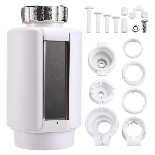 Tuya ZigBee Smart Termostatisk Radiatorventil Automatisk Wifi Temperaturkontrollventil Stöder Alex