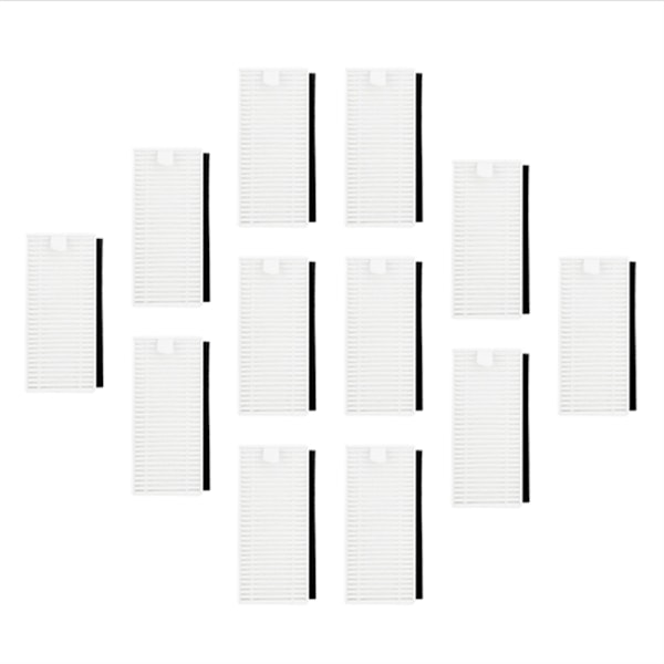 12 st Filter för OKP K7 / K8 / L3 / Lefant M201 / T800 / U180 / M501-B / F1 / T700 / M520/M571/M301 Hepa Filter Reservdel