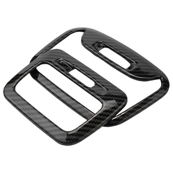 Bil Karbonfiber ABS Interiør Hode Leselys Lampe Ramme Deksel Trim Passer for Mitsubishi Xpander 20
