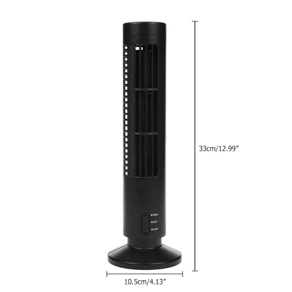 USB Bordmodel Aircondition Ventilator, Mini Køletårn Ventilator til Hjem og Kontor