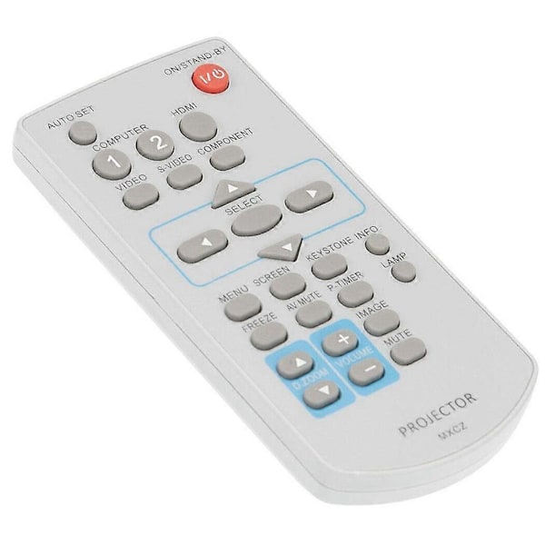 Ersättningsfjärrkontroll MXCZ för Panasonic Projektor PT-VW330U PT-VX400U PT-VW330E Grey