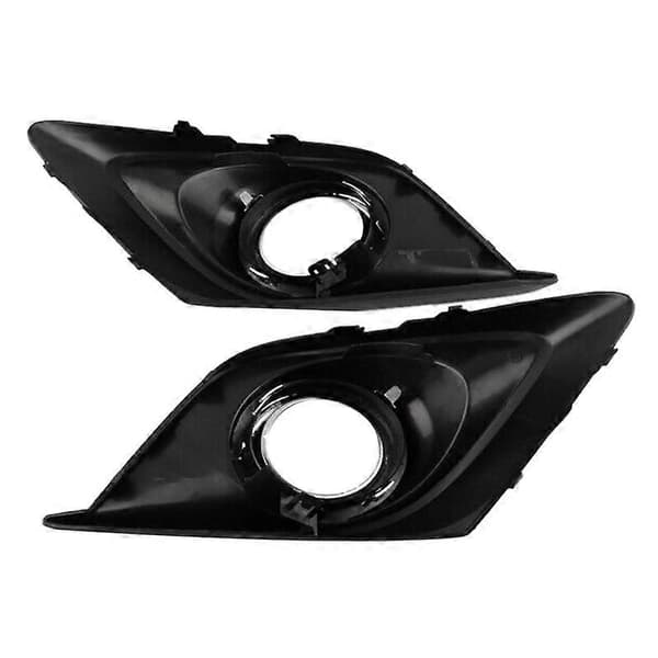 2 stk. Frontfanger Tåkelys Grilldeksel Kromlist for Mazda 3 Axela 2014-2016