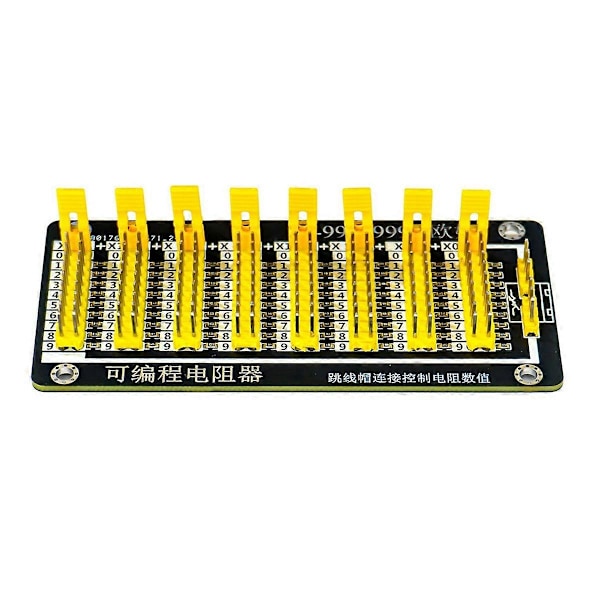 0.1R - 9999999.9R Programmerbar Modstand Justerbar Modstand Glide Modstand Board Trin Nøjagtighed 1% 0.