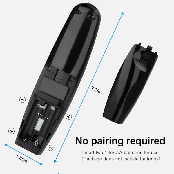 Universell Smart TV-fjärrkontroll med pekfunktion, kompatibel med MR20GA MR19BA MR18BA (Ingen röstfunktion)